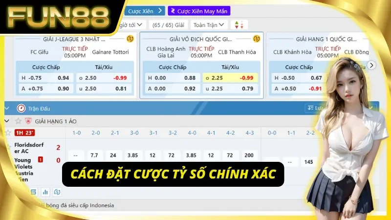 Bí quyết vào kèo tỷ số chính xác chuẩn xác